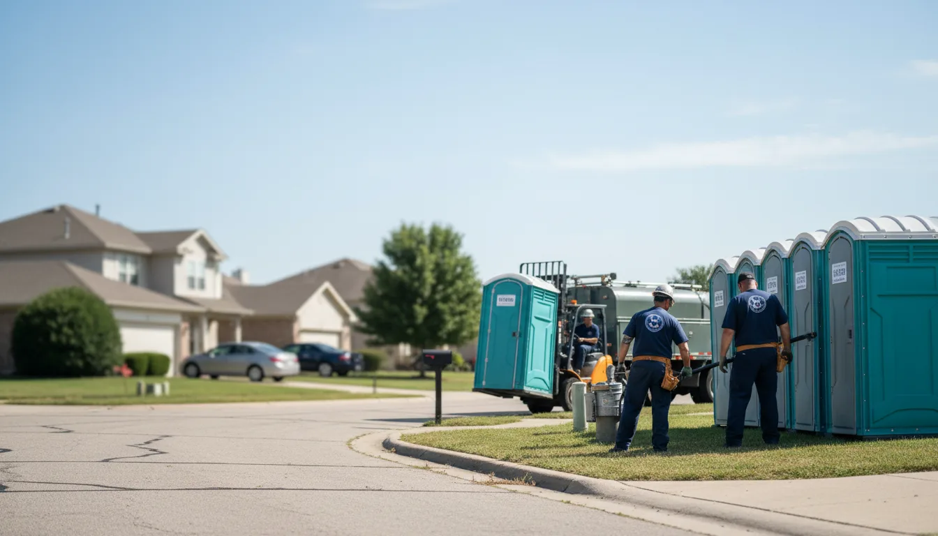 Porta Potty Rental in Mereta, TX near me